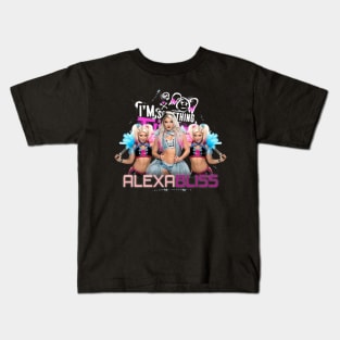 Famous wwe alexa Kids T-Shirt